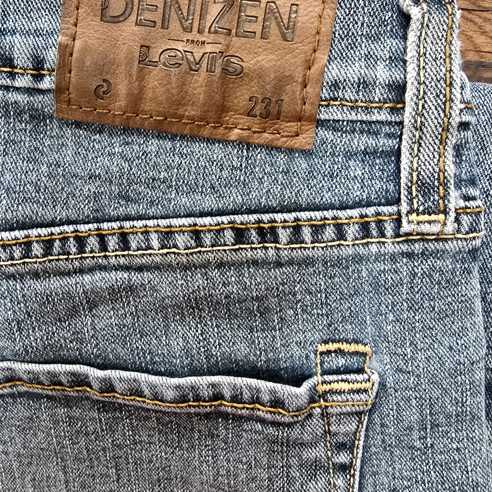 Levi's Denizen Men's Classic Blue Jeans 30x30 231 Athletic Fit